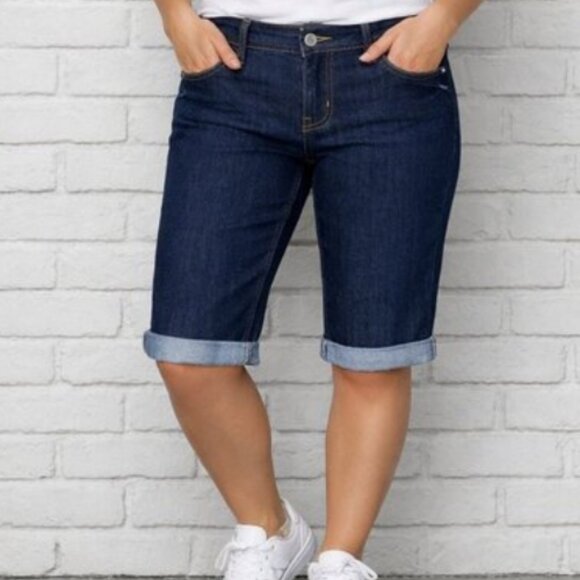 Gloria Vanderbilt Pants - GLORIA VANDERBILT Denim Shorts